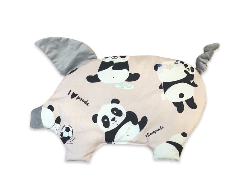 La Millou Velvet Sleepy Pig Pillow -Panda