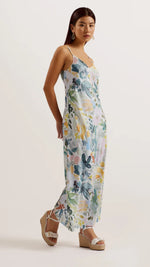 Adamela- Printed Slip Midi Dress