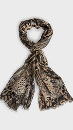 Scarf with all-over print