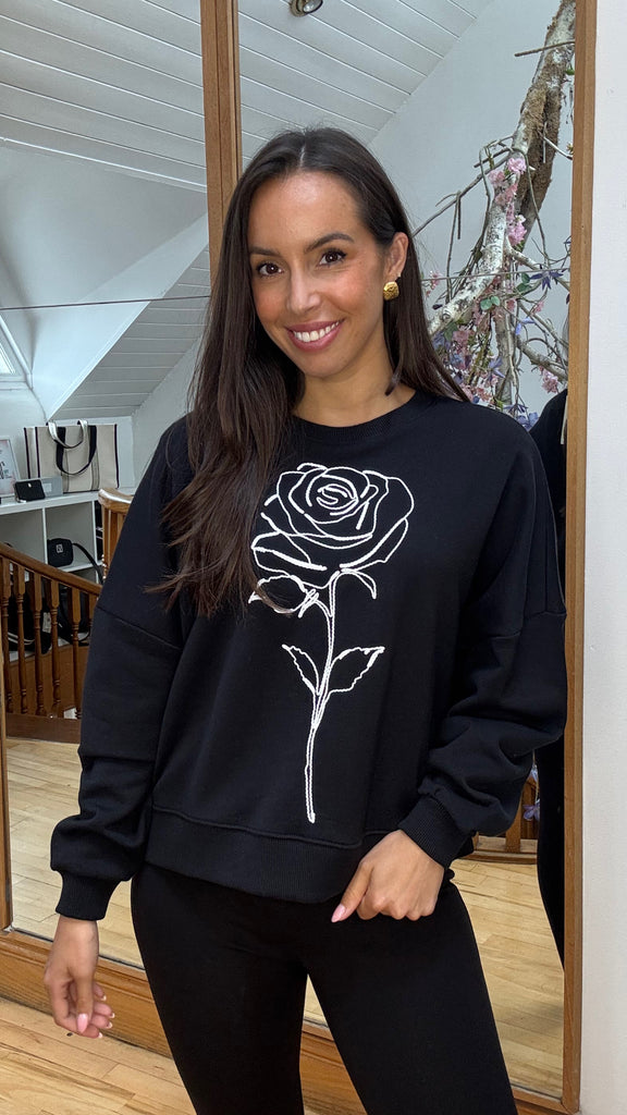Marssia- Printed sweatshirt
