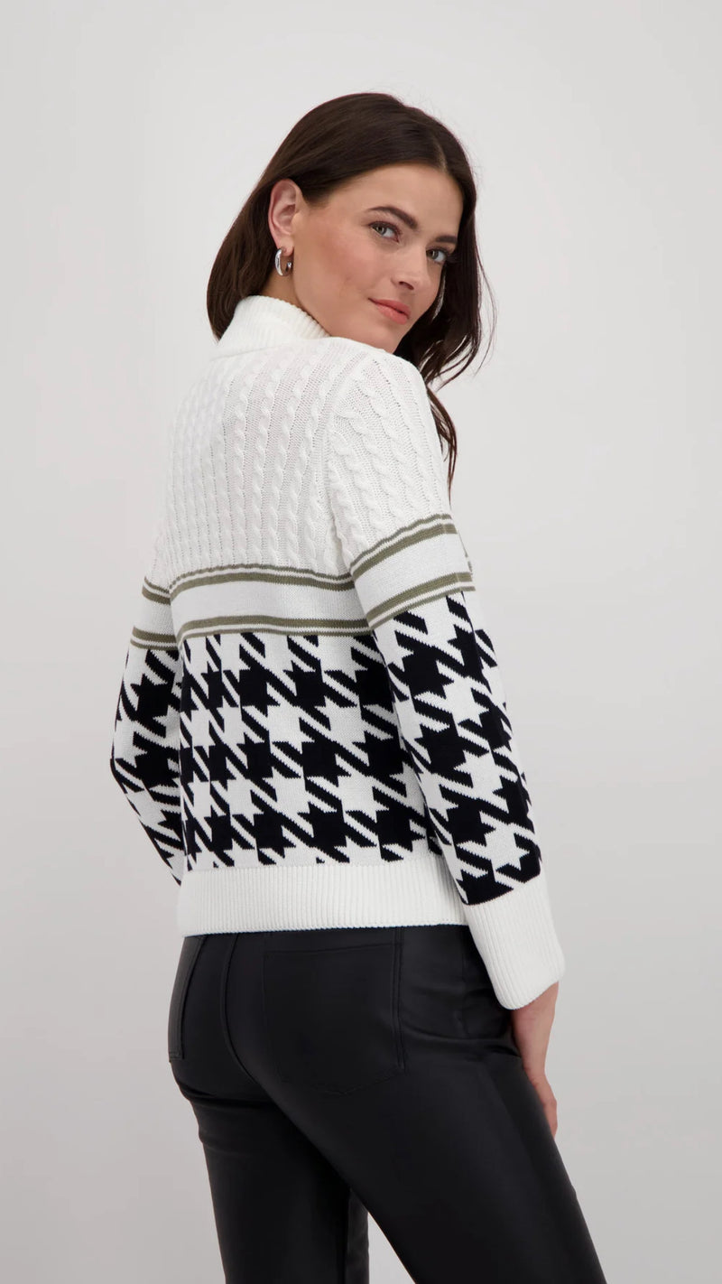 Houndstooth Jumper