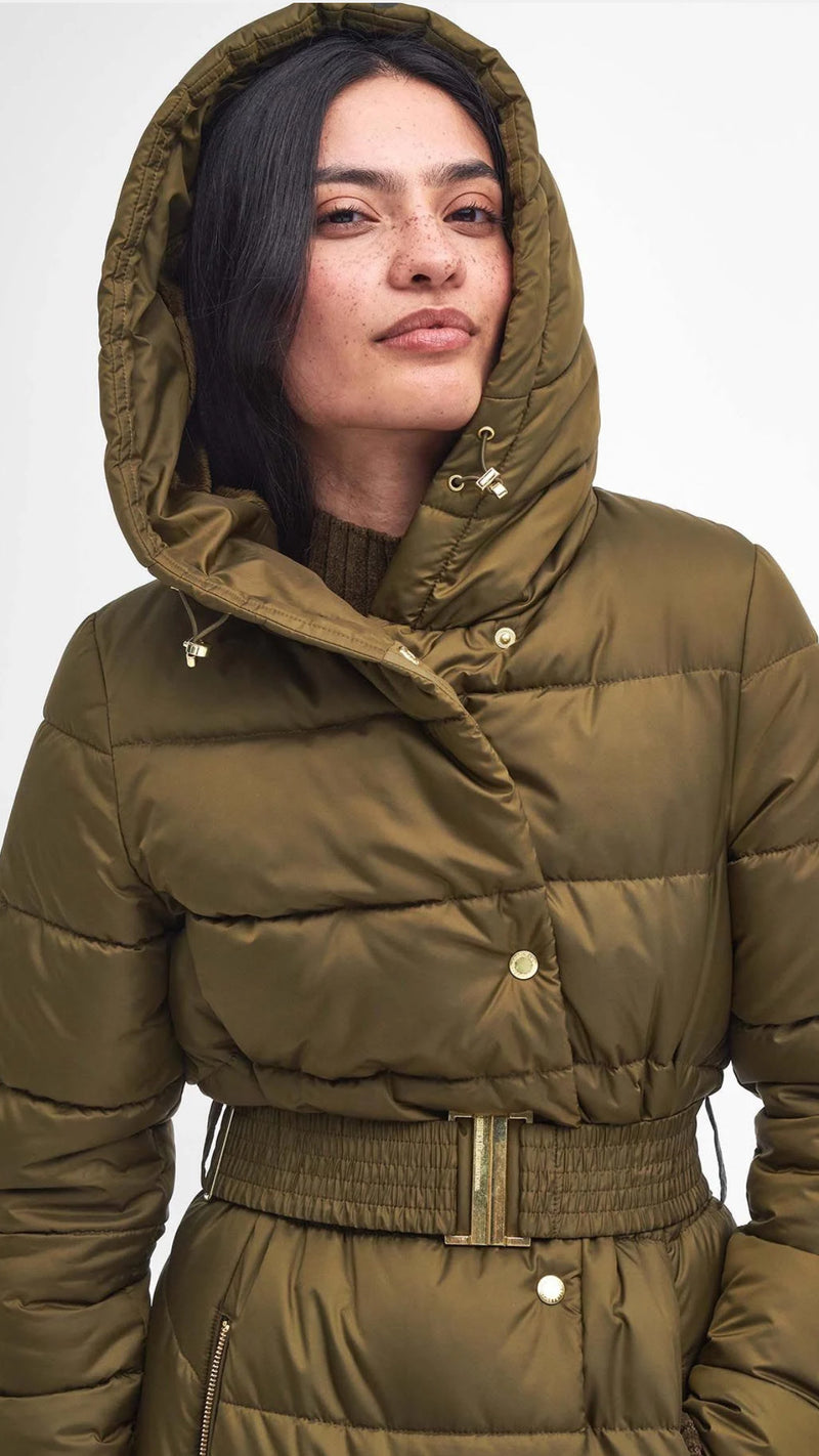 Track Line Quilted Jacket