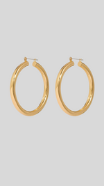 Amalfi Tube Hoops- Gold