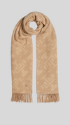 Monogram Wool Scarf