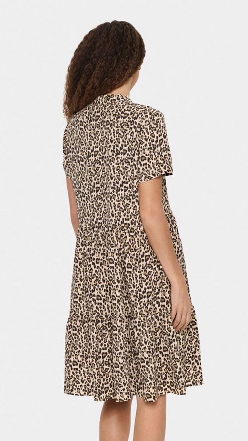 Eda Leopard Dress