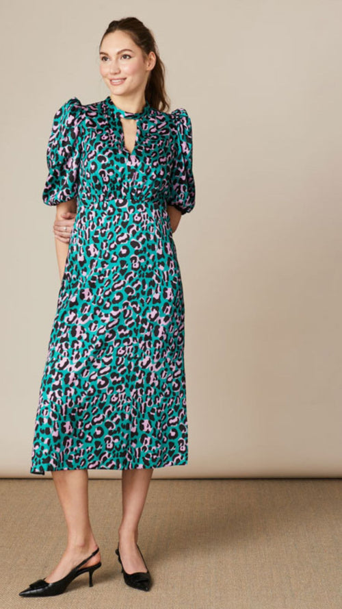 Vienna- Animal Print Dress