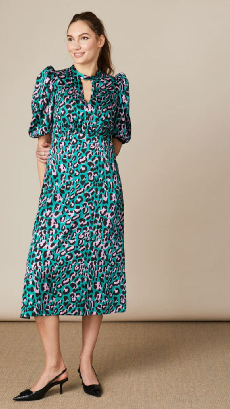 Vienna- Animal Print Dress