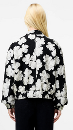 Lora Poly Jacquard Bomber