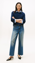 Cable Knit Soft Wool Jumper