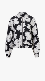 Lora Poly Jacquard Bomber