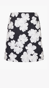 Lora Poly Jaquard Mini Skirt