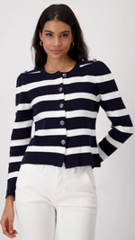 Striped Cardigan