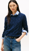 Cable Knit Soft Wool Jumper