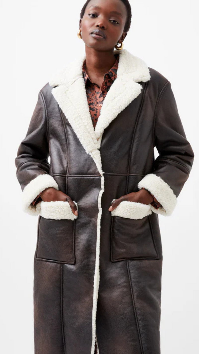 Arizona Faux Shearling Coat