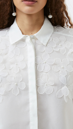 Camden 3D Floral Embellished Shirt