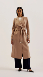 Roseika Long Wrap  Coat