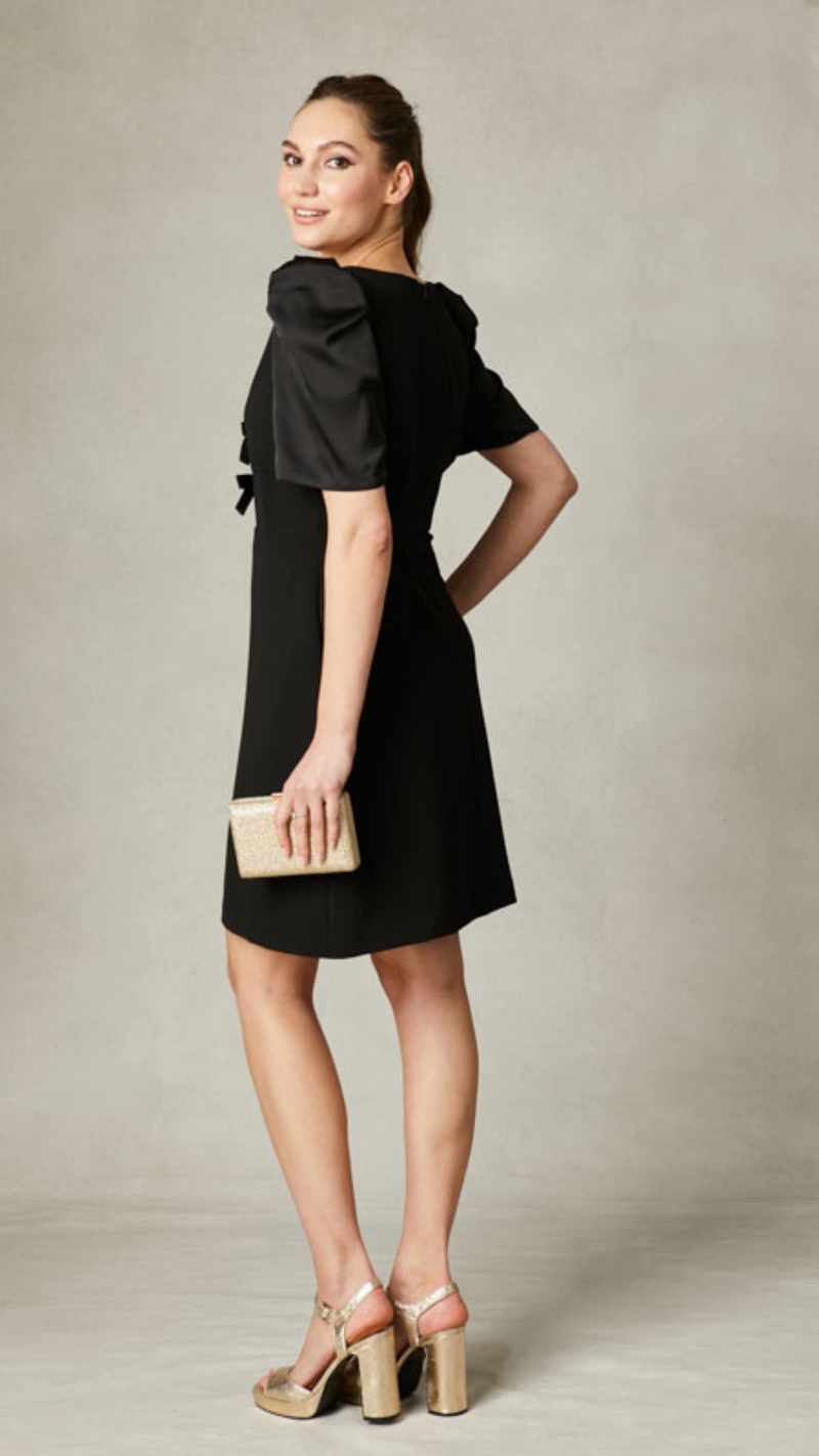 Isabella – Tailored Sequin Trim with Bow