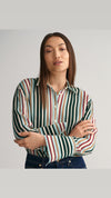 Relaxed Multi Stripped Shirt