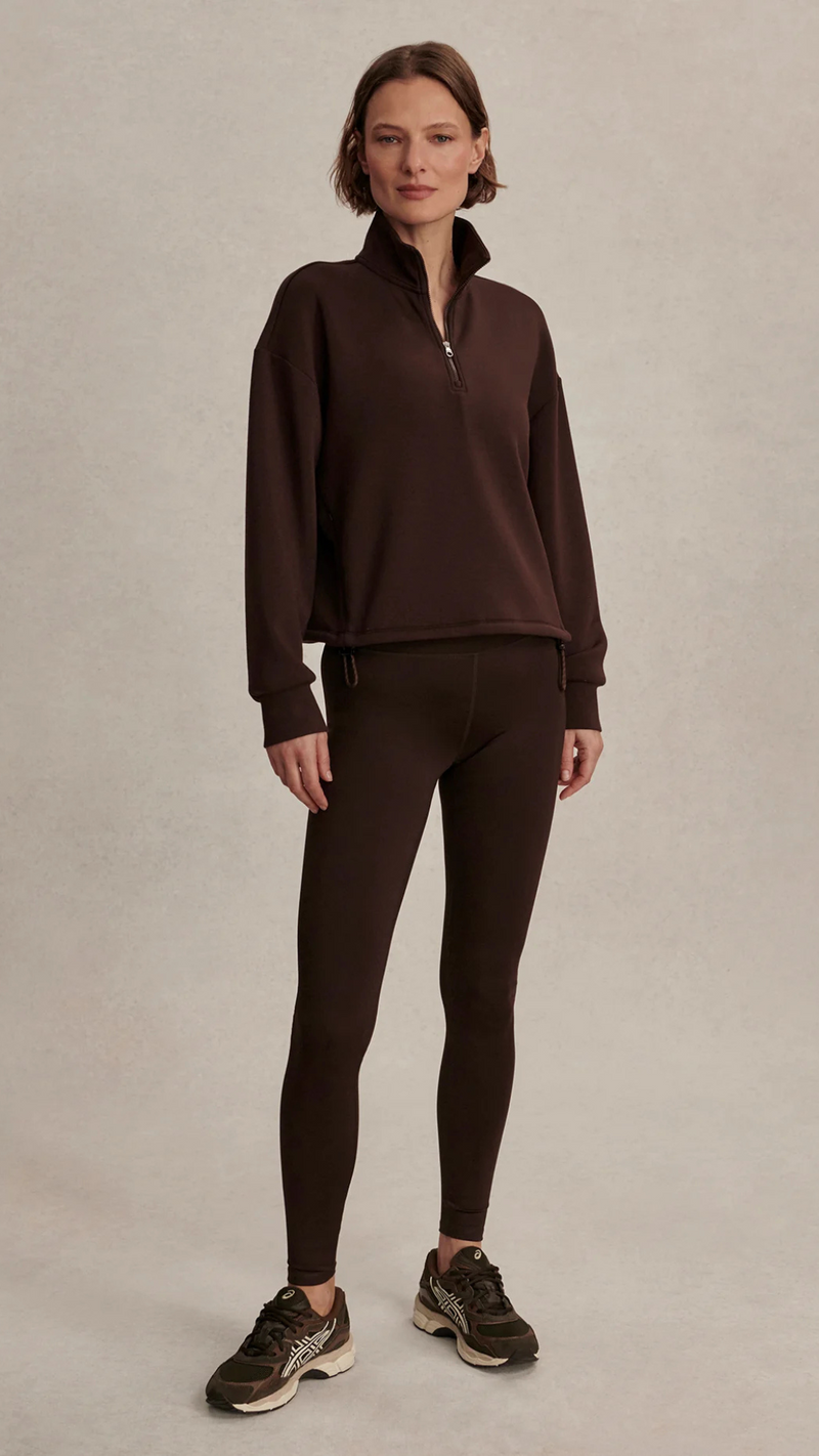 Sian Cropped Half Zip