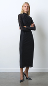 Shosana Hotfix Diamante Wrapover Midi Dress
