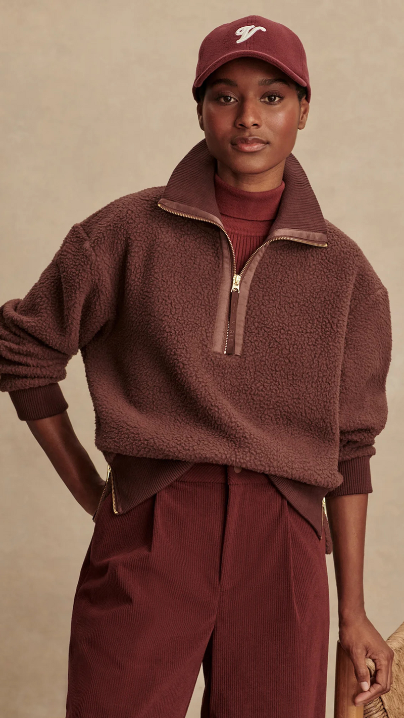 Roselle Half Zip Fleece