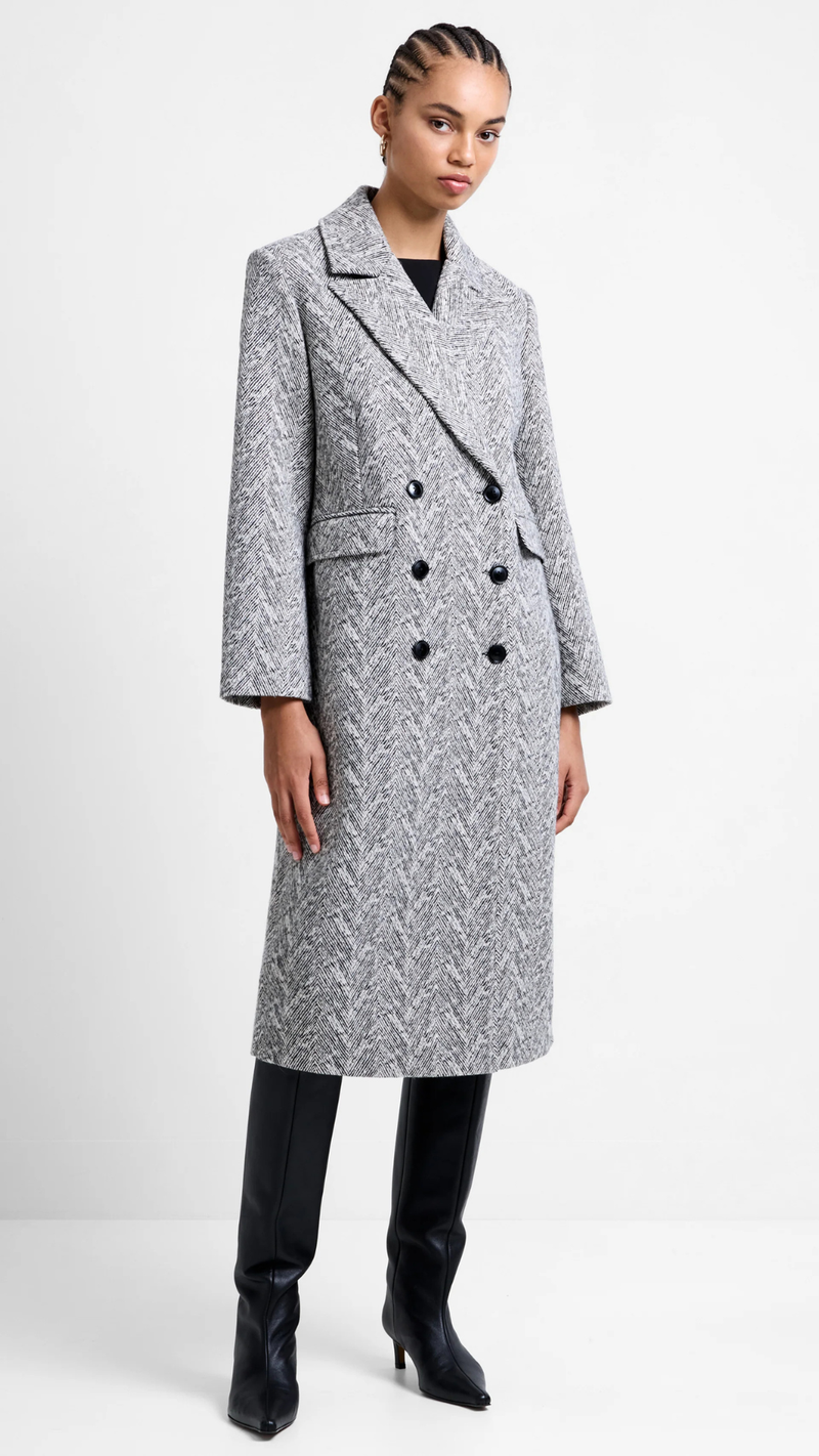 Lowen Wool Double Breasted Coat