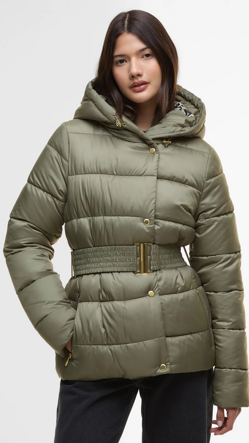 Short Track Line Puffer Jacket