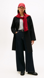 Double- Faced Wool Blend Regular Belted Coat
