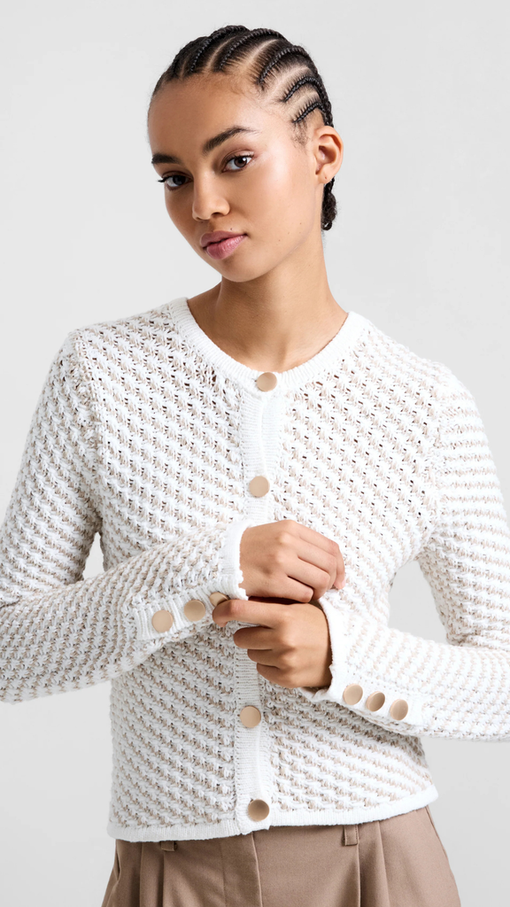 Janai Textured Cardigan