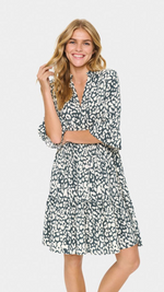 Eda Leopard Dress