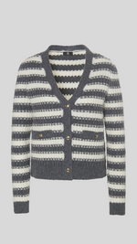 Striped Cosy Cardigan