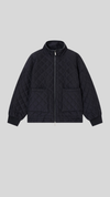 Diamond quilted jacket