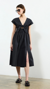 Barletta Poplin Tie Midi Dress