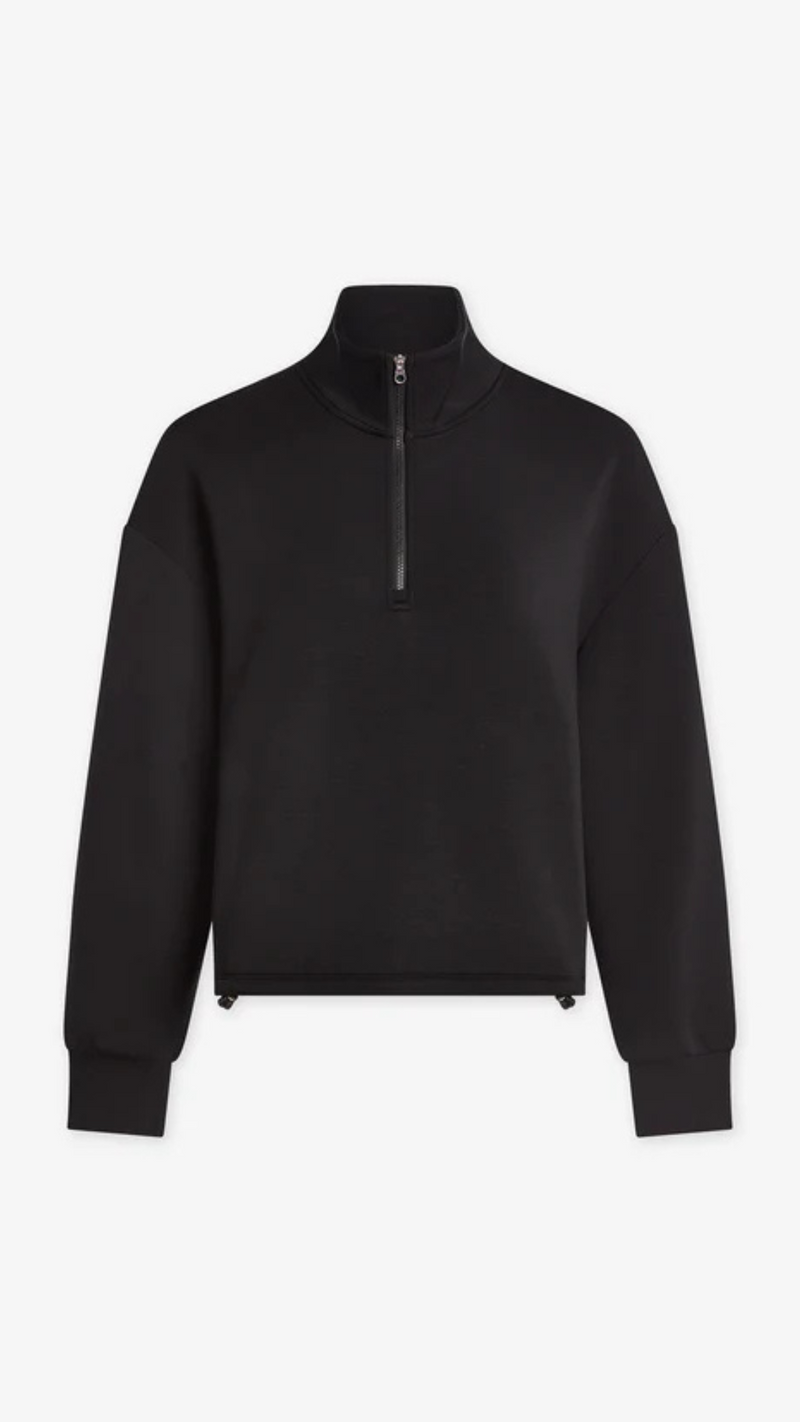 Sian Cropped Half Zip