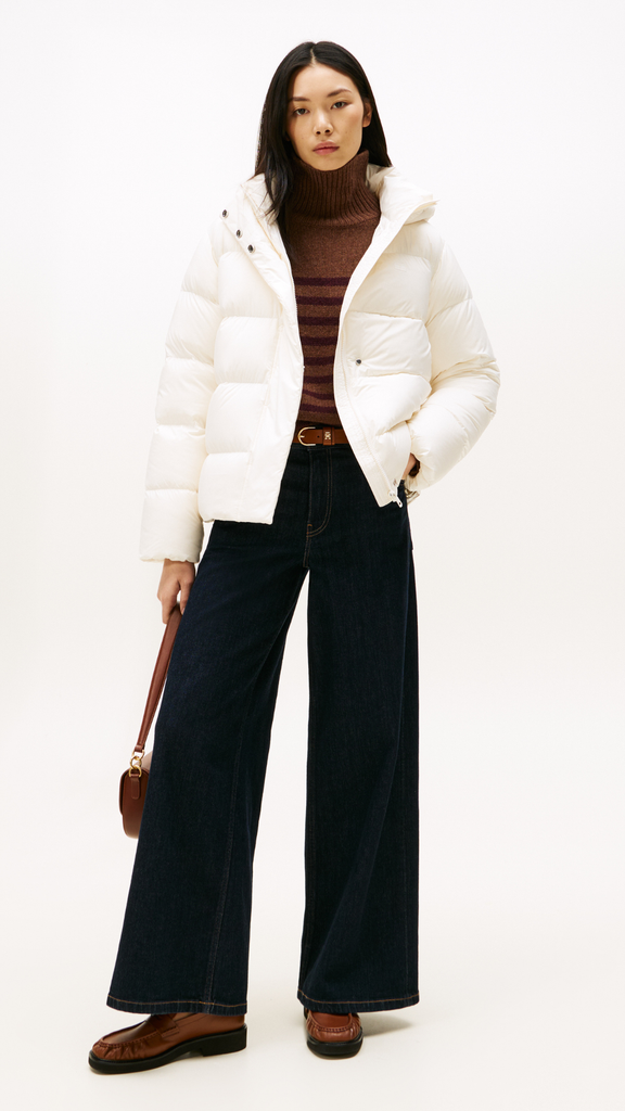 Down Hooded Puffer Jacket