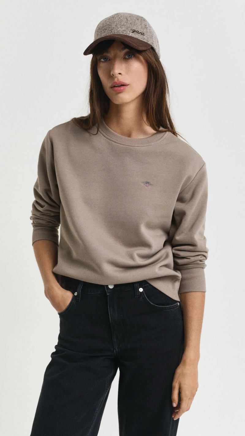 Shield Crew Neck Sweatshirt
