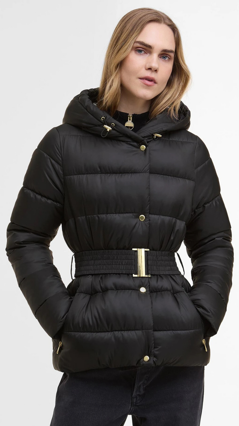 Short Track Line Puffer Jacket
