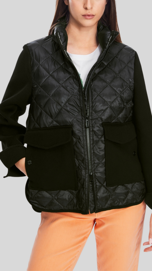 Outdoor Jacket in Material Mix
