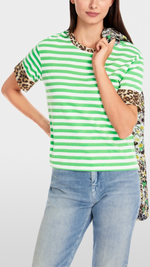 Striped T-shirt 3/4 sleeve