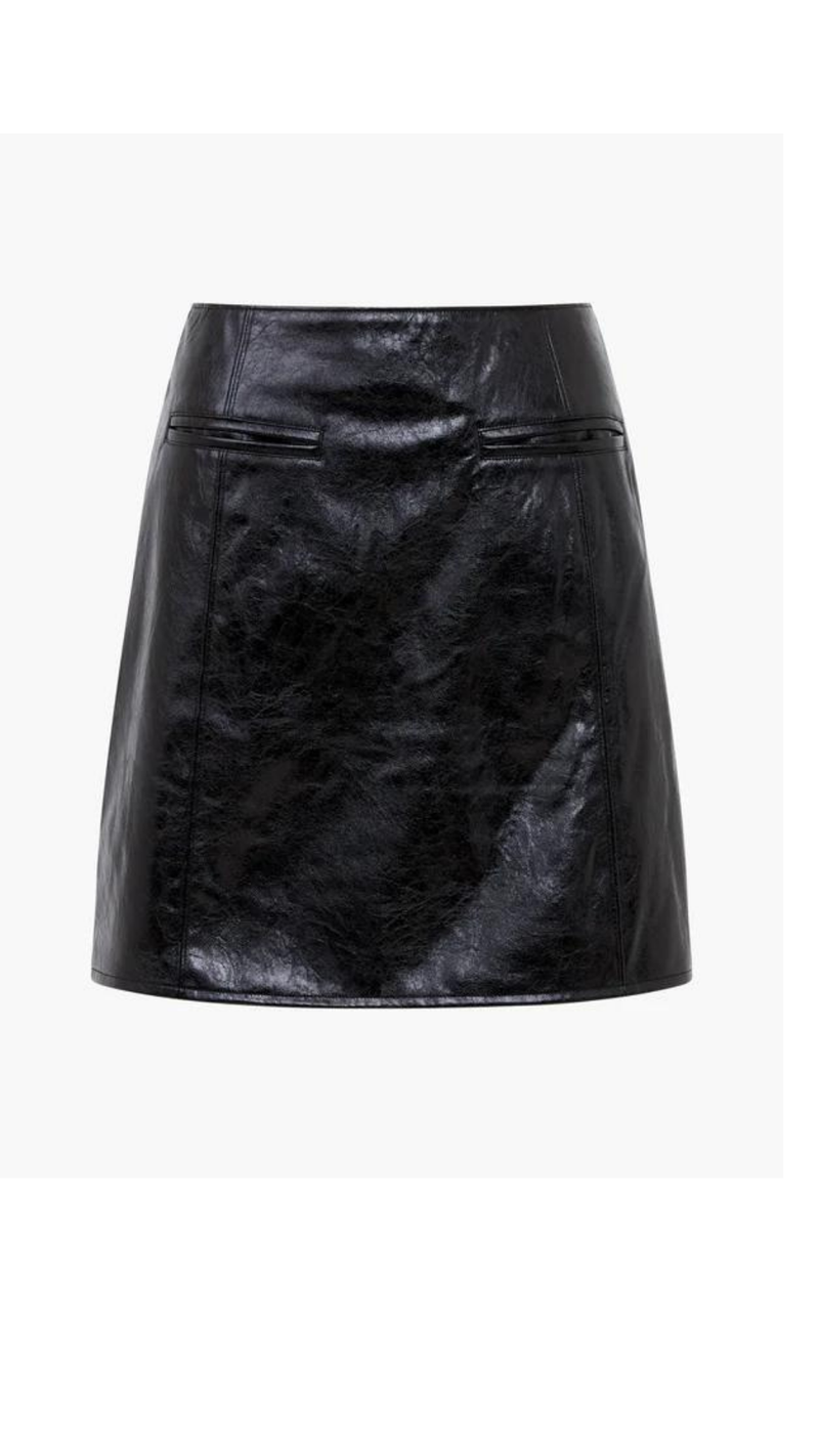 Emmett PU Skirt