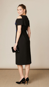 Pheobe- Bow Shoulder Beaded Dress