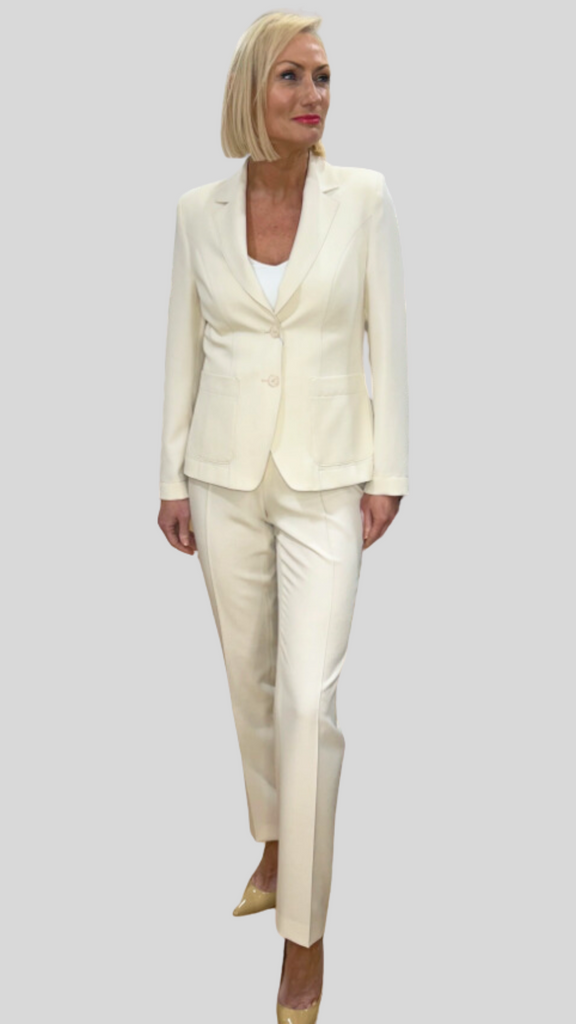 Geraldine Cream Suit