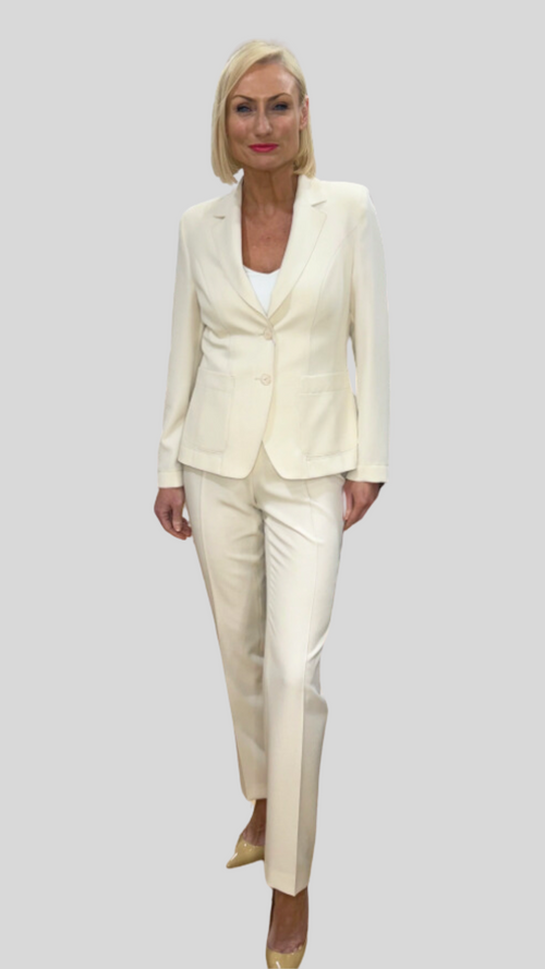 Geraldine Cream Suit