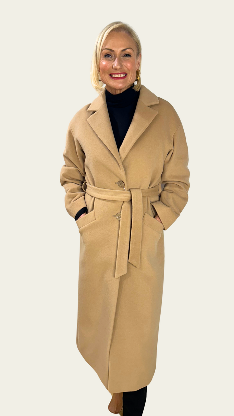 Christina Felix Wool Coat