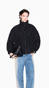 Diamond quilted jacket