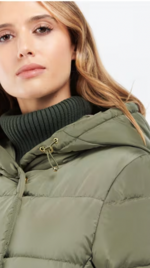 Track Line Quilted Jacket
