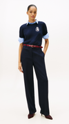 Slim Straight Leg Trousers