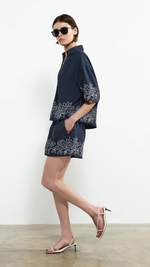 Alissa Cotton Popover Shirt