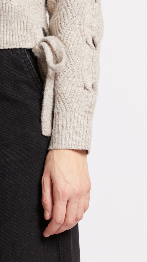 Tina Cable Tie Knit