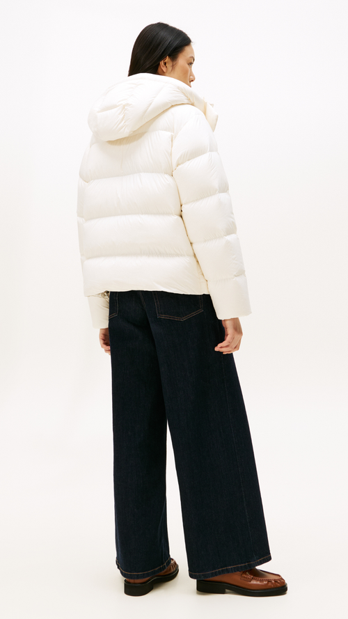 Down Hooded Puffer Jacket